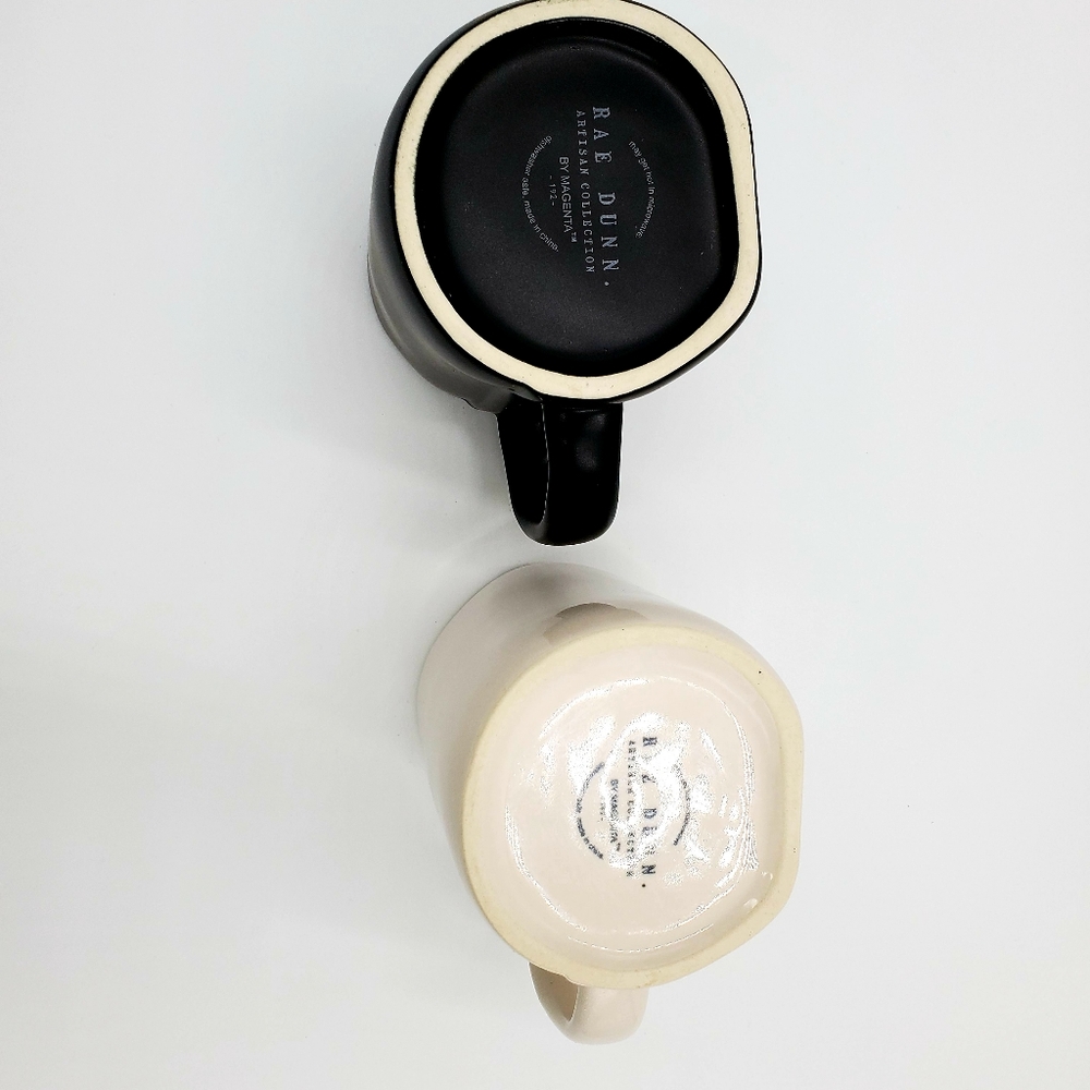 RAE DUNN Happy Wife Happy Life Coffee/Tea Mug Set - Picture 5 of 5